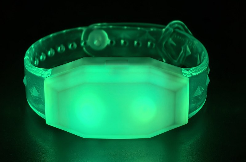 SJ-B024-C（可调节腕带） Remote Control LED Wristband
