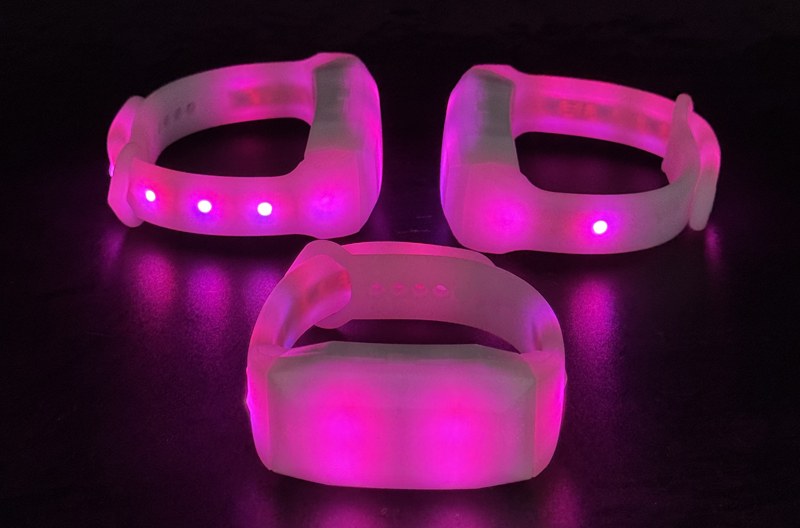 SJ-B024-Pro Remote Control LED Wristband